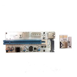 سایر تجهیزات و لوازم ماینینگ   Riser  PCIE x1 to x16 USB3 Ver 008154497thumbnail
